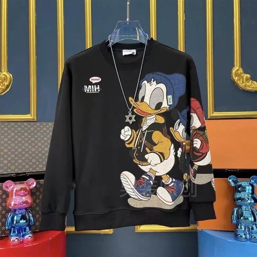 DONALD DUCK　ドナルドダック　セーター　メンズ　レディース Amazon.co.jp: [ARKETHONEY] ドナルドダック パーカー セーター
